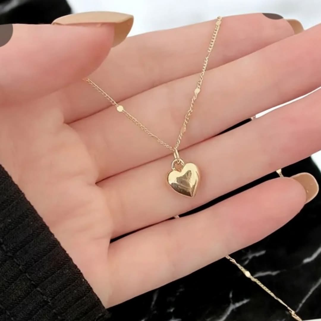 Heart Design Artificial gold plated Pandet