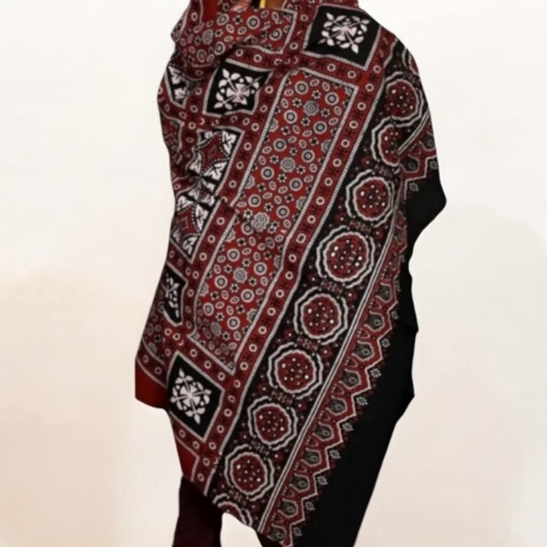 Cotton fabric print