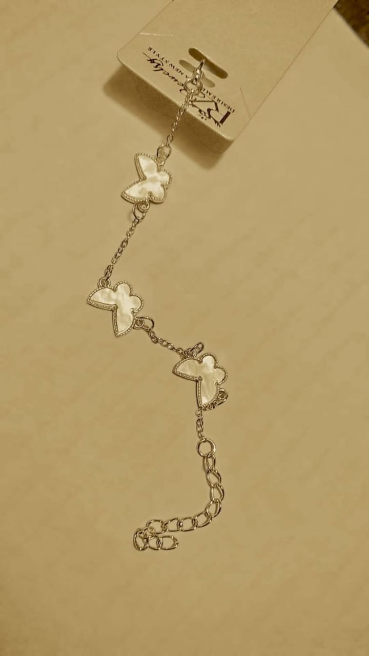 Gold plated Butterfly Design Bracelet